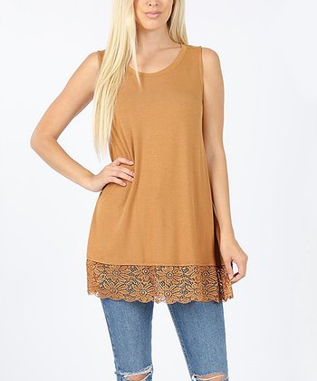 Lace Hem Tunic