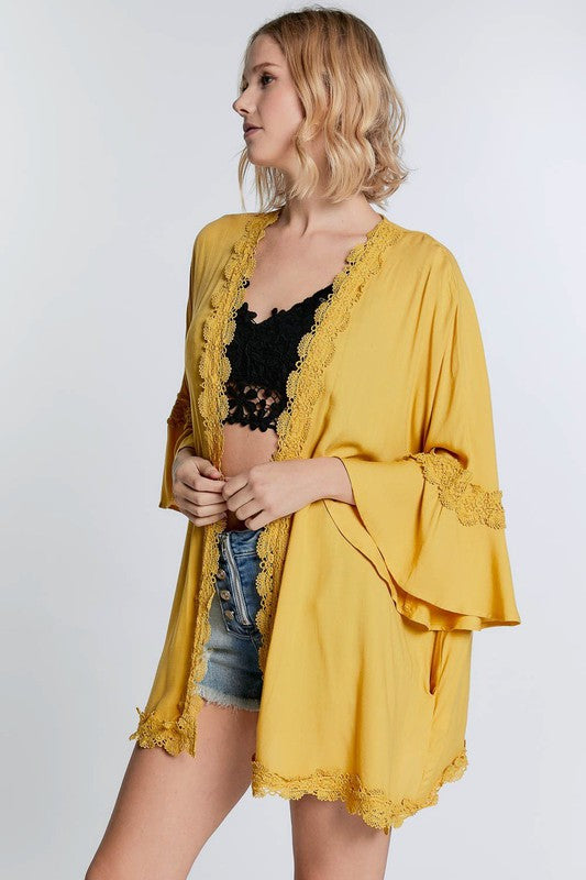 Honey Lace Kimono