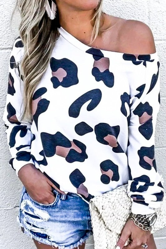 Leopard Long Sleeve Tee